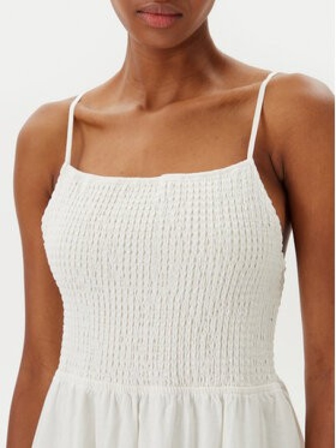 Maaji Sukienka letnia Isadora PT2123CLD008 Biały Regular Fit