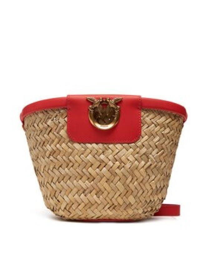 PINKO Torebka Love Summer Bucket PE 25 PLTT 103325 A1RL Beżowy