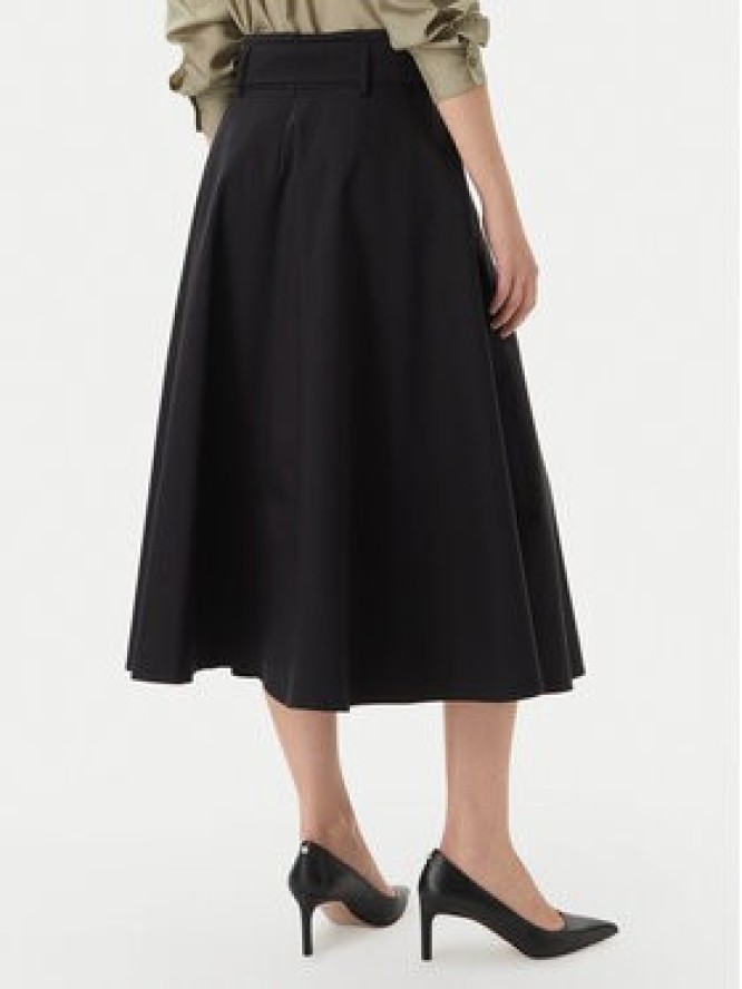 Marella Spódnica trapezowa Tappeto 2613101101 Czarny Regular Fit