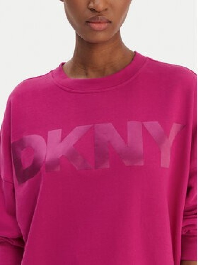 DKNY Sport Bluza DP6T1561 Różowy Oversize