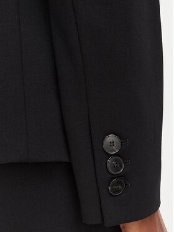 Marella Marynarka Gommoso 2623916034 Czarny Slim Fit