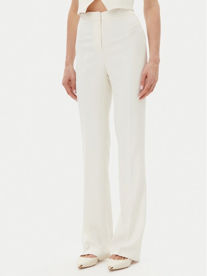 PINKO Spodnie materiałowe 104690 A213 Z07 Biały Regular Fit