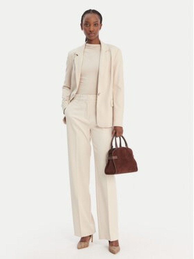 Guess Spodnie materiałowe W6RB02 WH9Y2 Beżowy Regular Fit