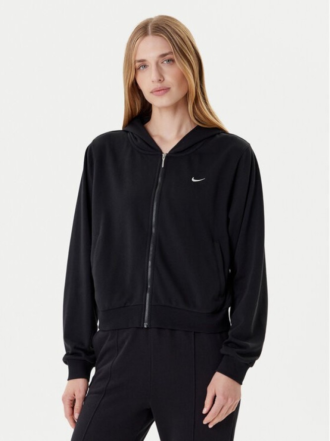 Nike Bluza Chill Terry FN2415 Czarny Relaxed Fit