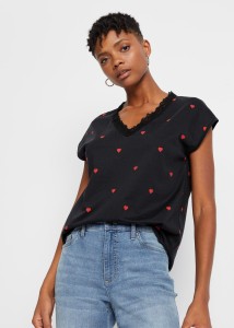 T-shirt z czystej bawełny