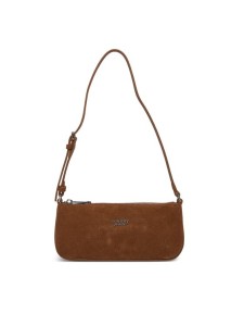 Tommy Jeans Torebka Tjw Must Suede Shoulder Bag AW0AW18454 Brązowy