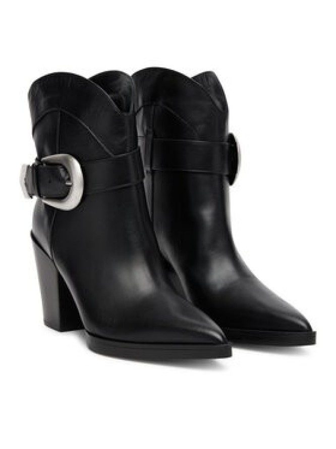 KARL LAGERFELD Botki KL37255 Czarny