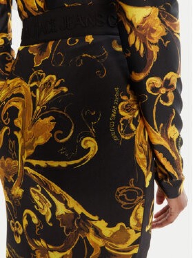 Versace Jeans Couture Spódnica ołówkowa 79HAE806 JS500 Czarny Slim Fit