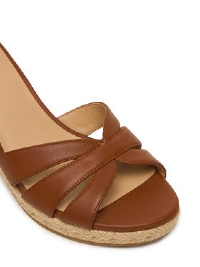 LAUREN RALPH LAUREN Espadryle Nellie 802P04433002 Brązowy