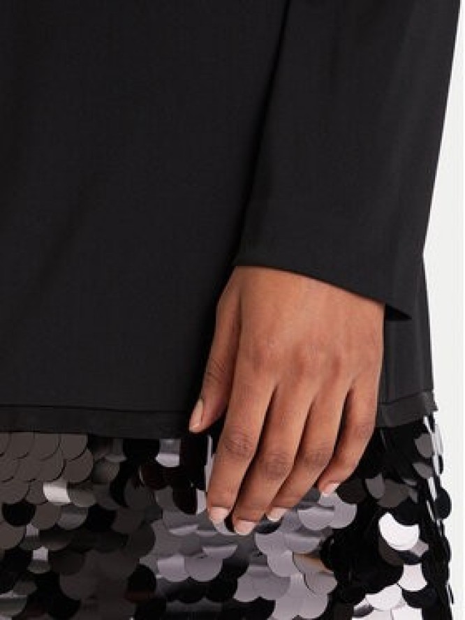 DKNY Sukienka koktajlowa DD5J1N09 Czarny Relaxed Fit