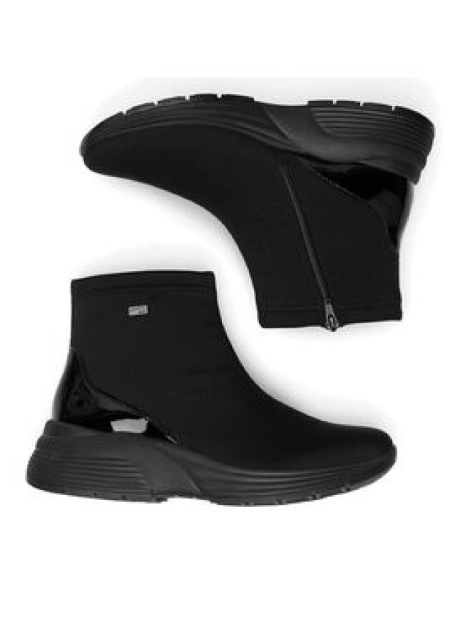 Remonte Botki D6677-03 Czarny