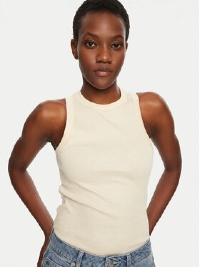 IVY OAK Top Klara IO1100X2350 Beżowy Slim Fit