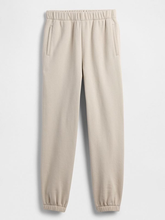 GAP Spodnie dresowe w kolorze beżowym rozmiar: M