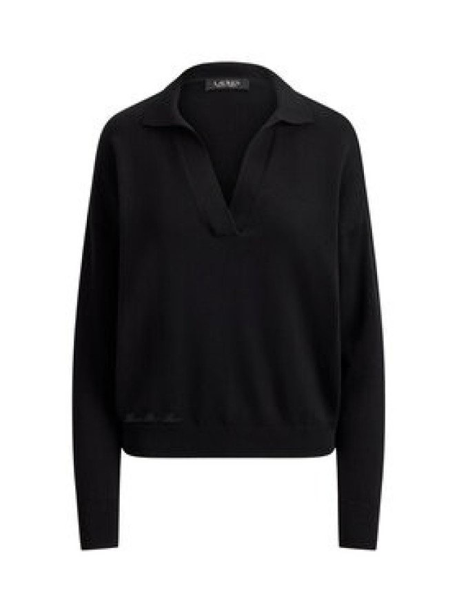 LAUREN RALPH LAUREN Sweter 200P14056002 Czarny Regular Fit