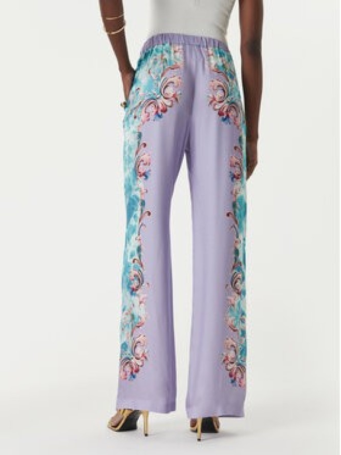 Versace Jeans Couture Spodnie materiałowe 80HAA1P2 NS830 Fioletowy jasny Regular Fit