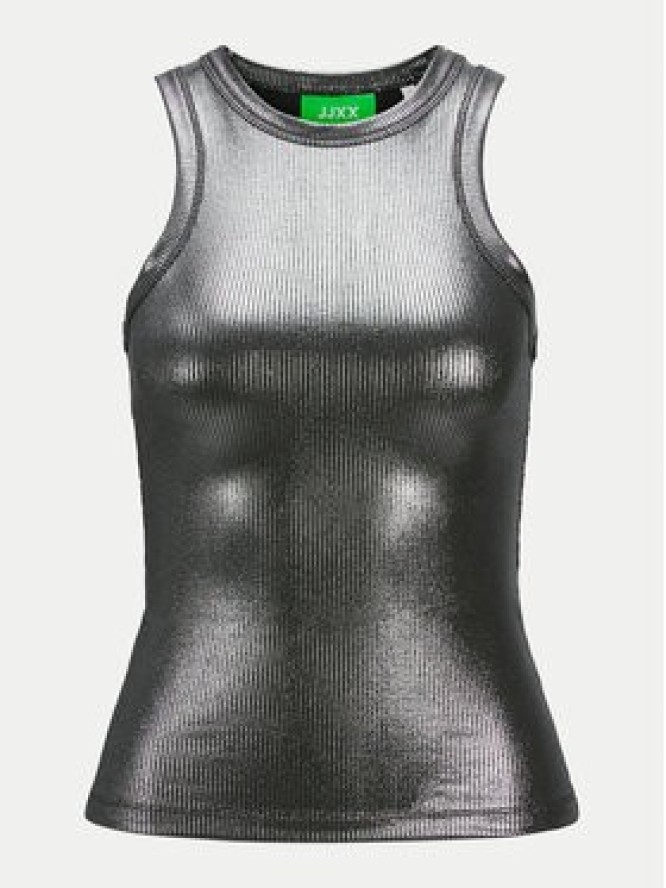 JJXX Top Forest 12266215 Srebrny Slim Fit