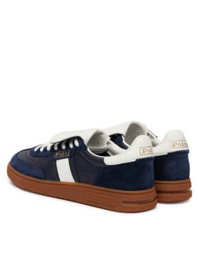 Polo Ralph Lauren Sneakersy Bedford Ft 804P16347001 Granatowy