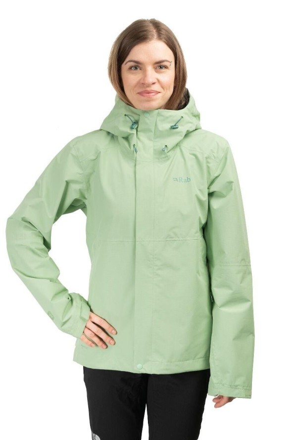 Kurtka trekkingowa hardshell damska Downpour