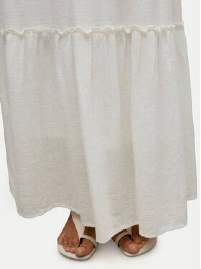 Vero Moda Spódnica maxi Keeley 10316487 Biały Regular Fit