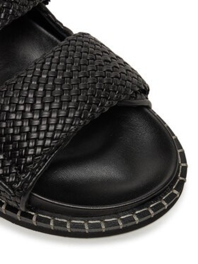 Patrizia Pepe Klapki 2X0045/L109 Czarny