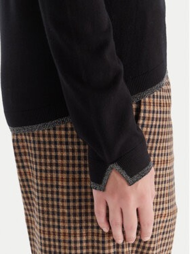 Liu Jo Sweter MF5226 MS49I Czarny Regular Fit