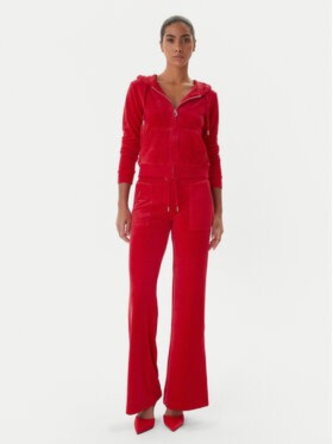 Juicy Couture Bluza Robertson JCAP176 Czerwony Slim Fit