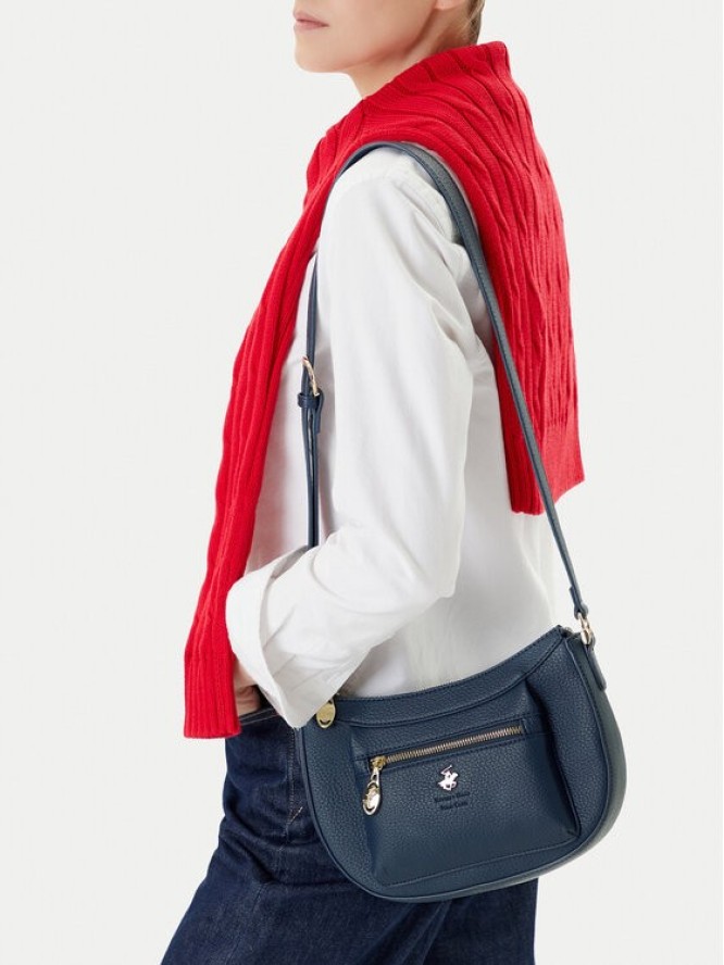 Beverly Hills Polo Club Torebka C-BHPC-L-017-08 Granatowy