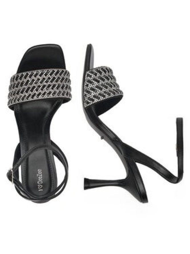 DeeZee Sandały LH24015-1 Czarny