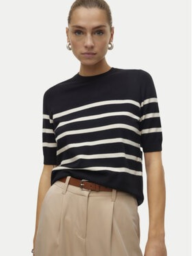 Vero Moda Sweter Saba 10306829 Czarny Regular Fit