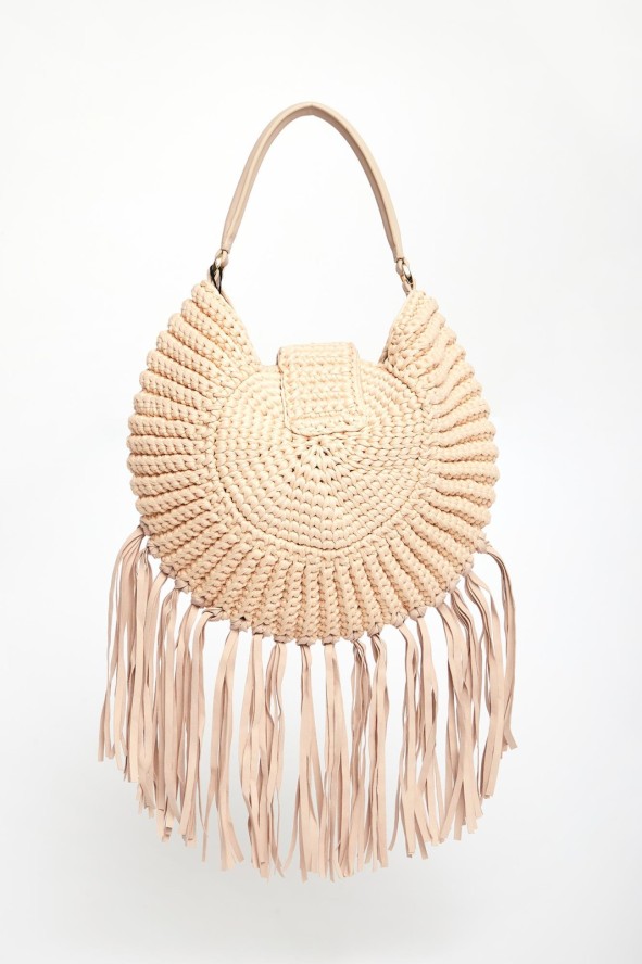 Torebka damska z frędzlami TWINSET