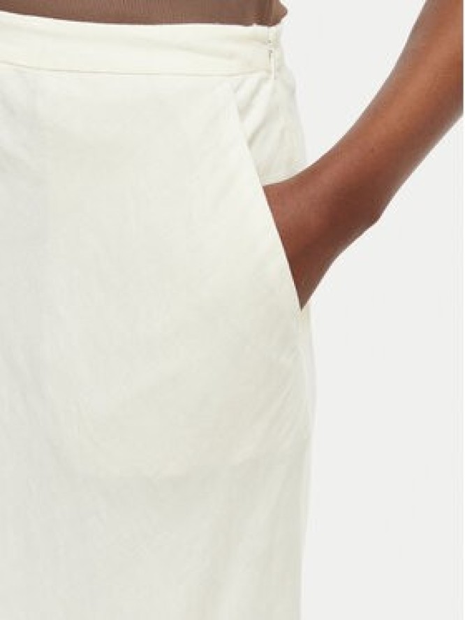 Gant Spódnica midi 4400231 Biały Regular Fit