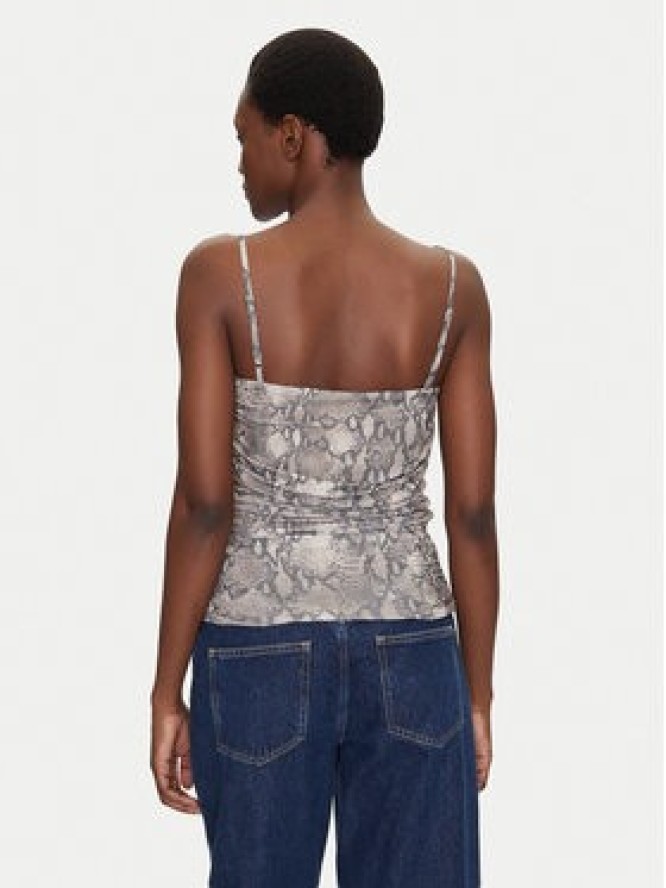 HUGO Top Doffiano 50537142 Beżowy Slim Fit