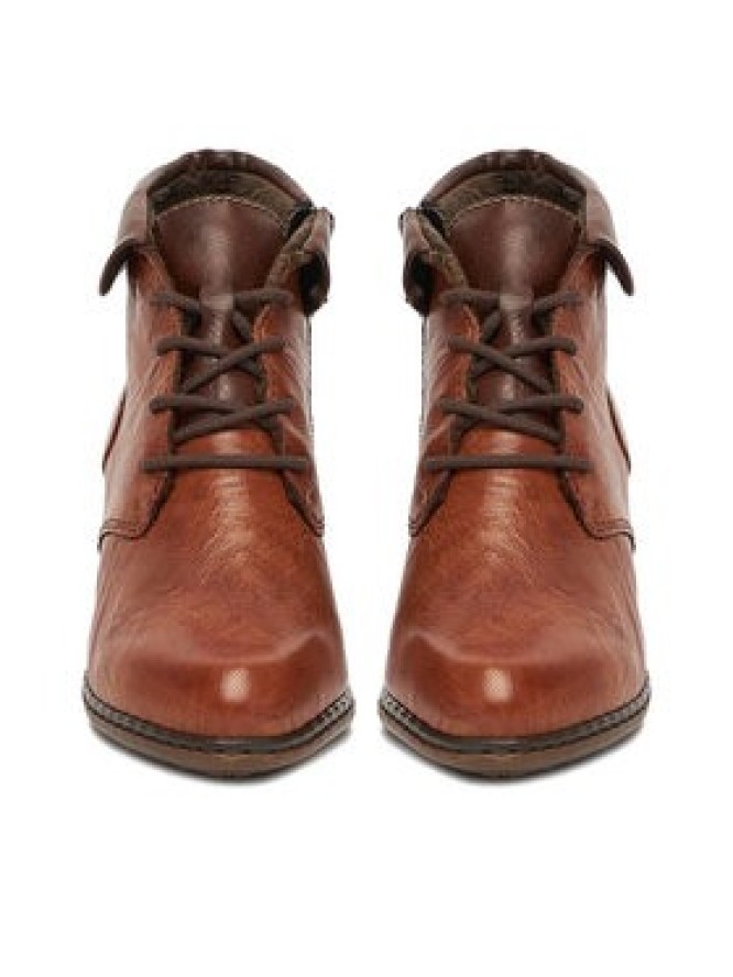 Rieker Trzewiki Y2131-22 Brązowy