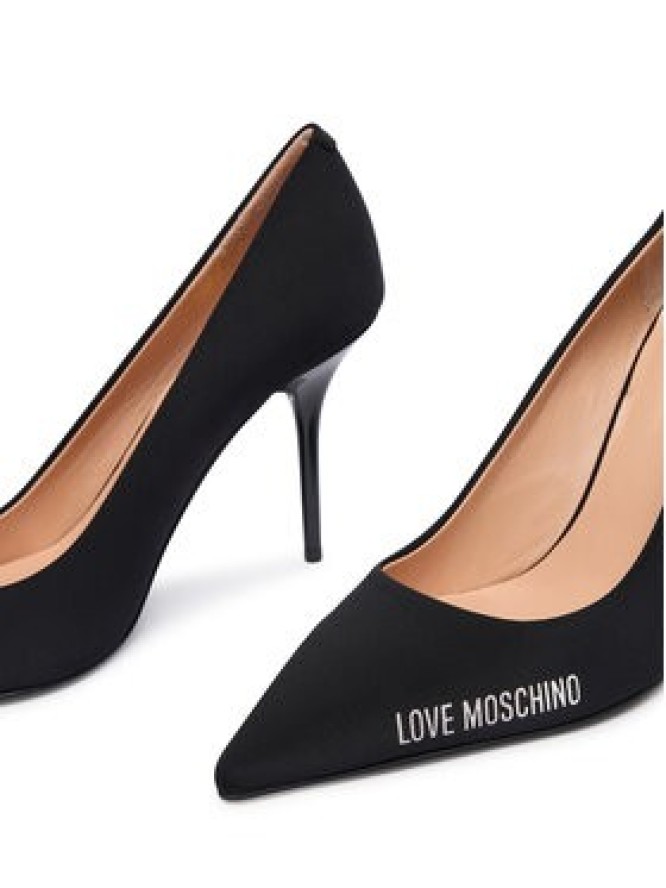 LOVE MOSCHINO Szpilki JA10299G0NIM0000 Czarny