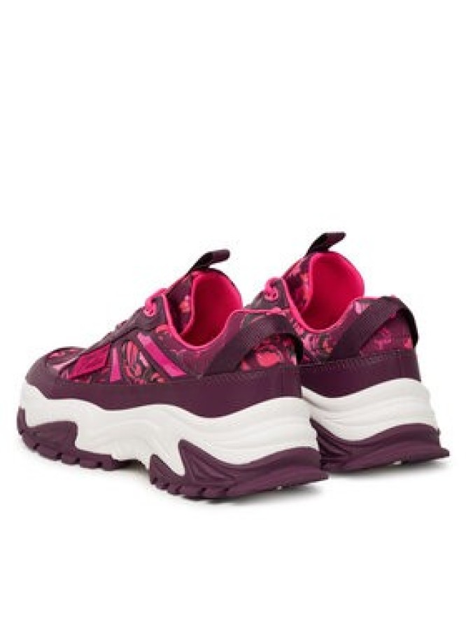 Versace Jeans Couture Sneakersy 79VA3SVG Bordowy