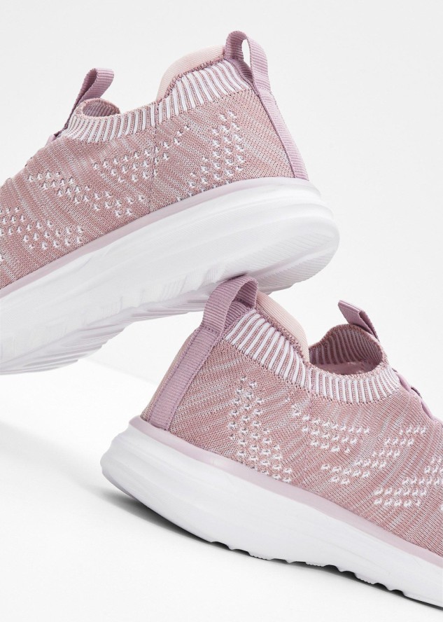 Wygodne sneakersy wsuwane z miękkiego materiału