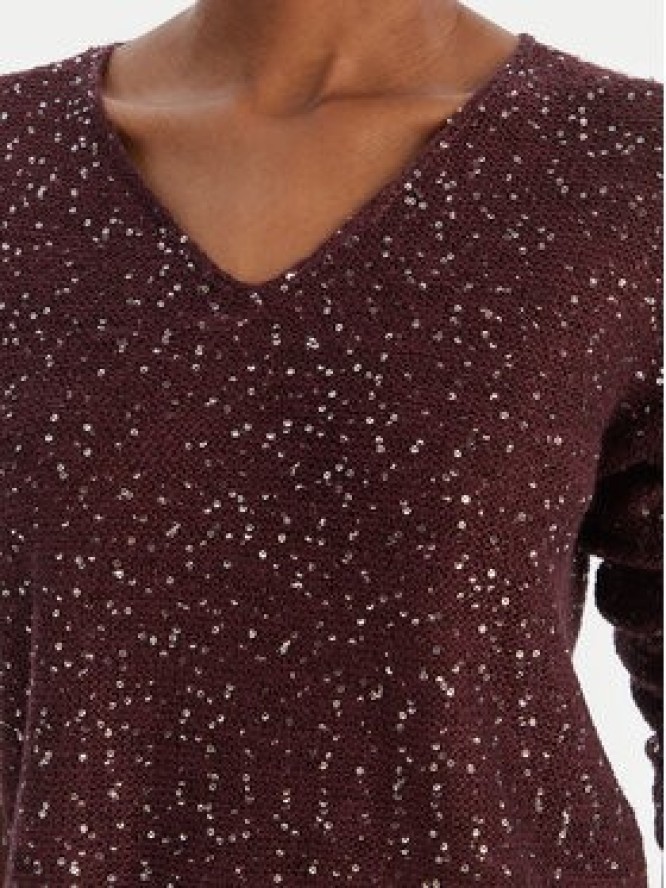 Vero Moda Bluzka Leilani 10318223 Fioletowy Loose Fit