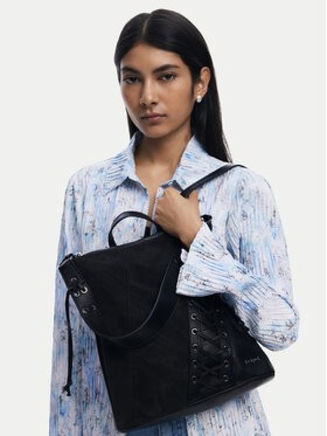 Desigual Torebka Patch Tango P 25WAKP12 Czarny