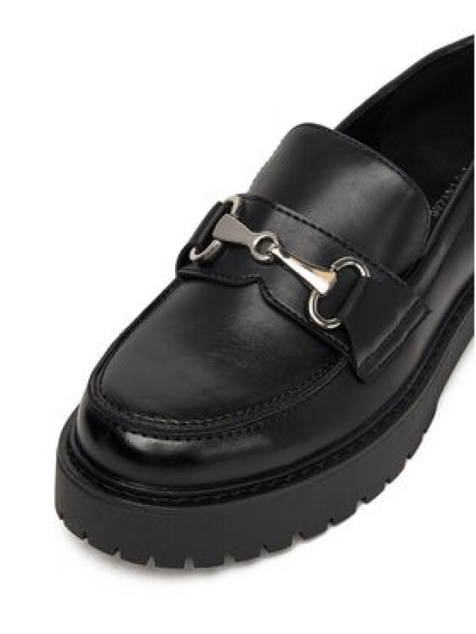 DeeZee Loafersy 18638-14 Czarny