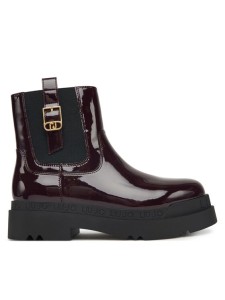 Liu Jo Botki Love 63 SF5067 EX004 Bordowy