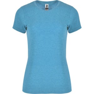T-shirt Damski Dwutonalny Z Krótkim Rękawem Fox