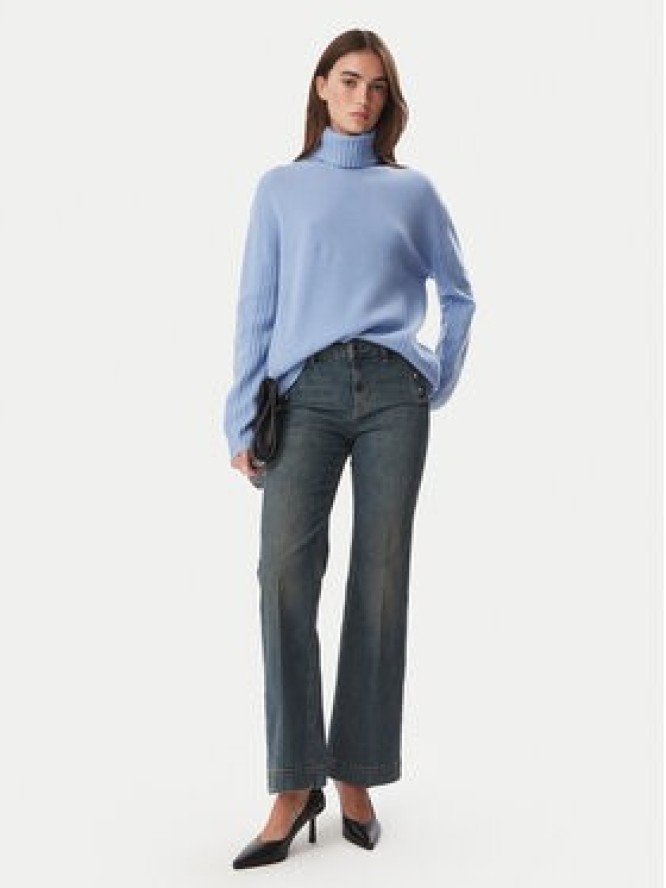 Liu Jo Jeansy UF6093 D0328 Szary Flare Fit