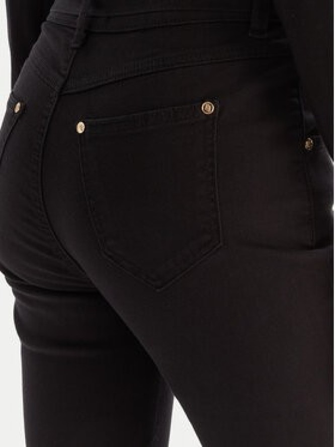 Gaudi Jeansy 521BD25005 Czarny Flare Fit