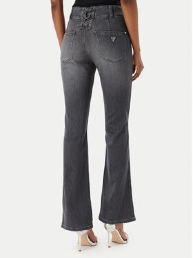 Guess Jeansy W6RA3I D6921 Szary Wide Leg