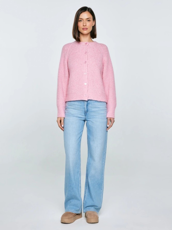 Kardigan damski różowy Rosina 600