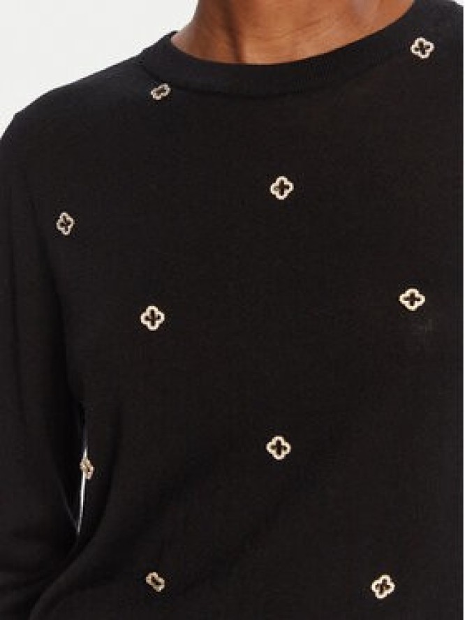 Lola Casademunt by Maite Sweter MF2511012 Czarny Regular Fit