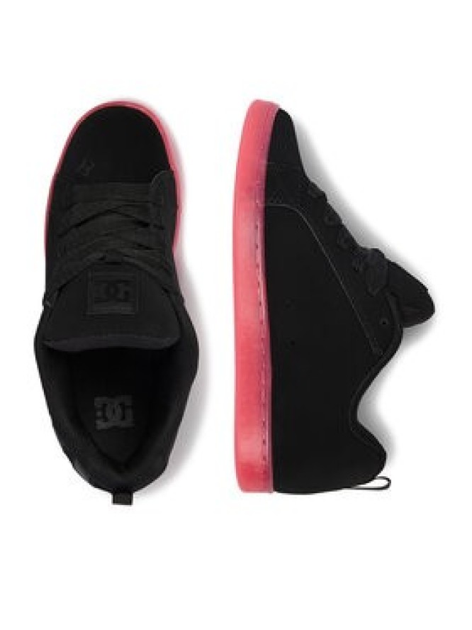 DC Shoes Sneakersy EO-COURT GRAFFIK LE DC02894001 Czarny