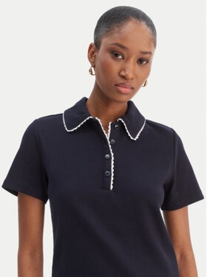 Morgan Polo 261-DLOLI Granatowy Slim Fit