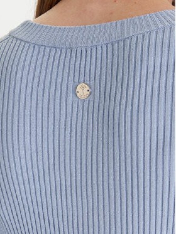 JOOP! Sweter 58 253KN58Karloa 30047481 Błękitny Slim Fit