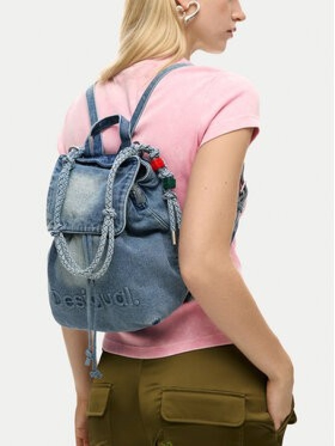 Desigual Plecak 26SAKD07 Niebieski